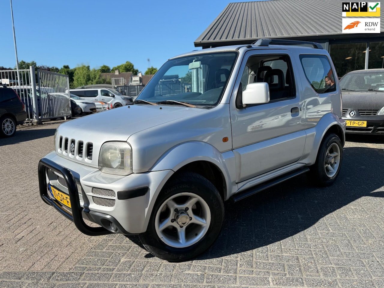 Suzuki Jimny - 1.3 JLX*4 WD*Bullbar*Nl Auto*Lm-Velgen!!! - AutoWereld.nl