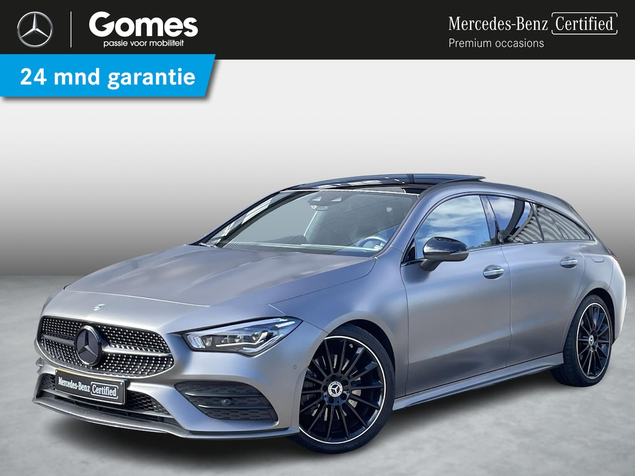 Mercedes-Benz CLA-klasse Shooting Brake - 200 | Designolak Magnogrijs | Panoramadak - AutoWereld.nl