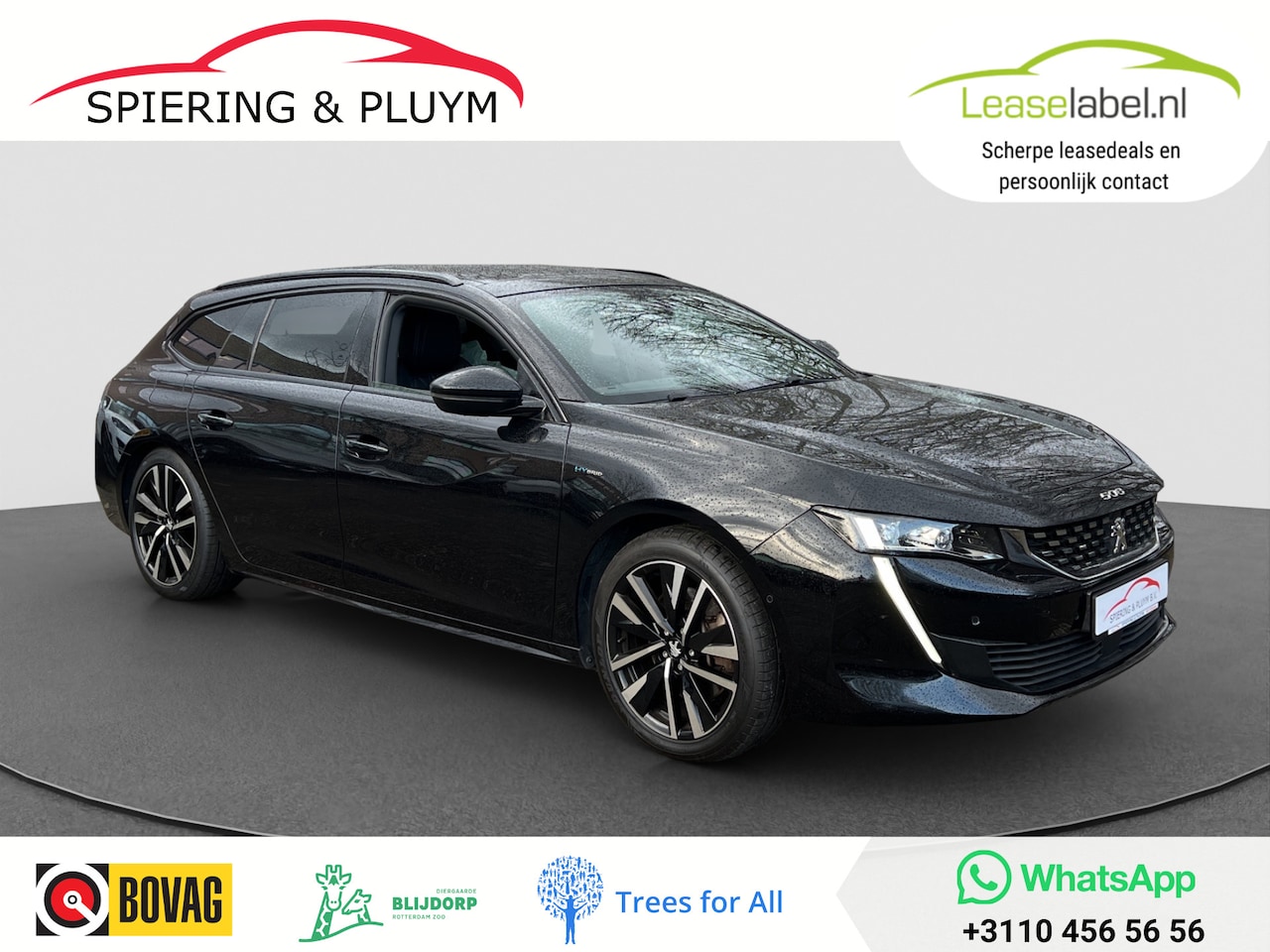 Peugeot 508 SW - 1.6 HYbrid GT | Pano | Leder | Pack City - AutoWereld.nl