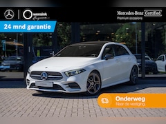 Mercedes-Benz A-klasse - 180 AMG line | Night | Panorama-schuifdak | Apple Carplay | Achteruitrijcamera | Stoelverw