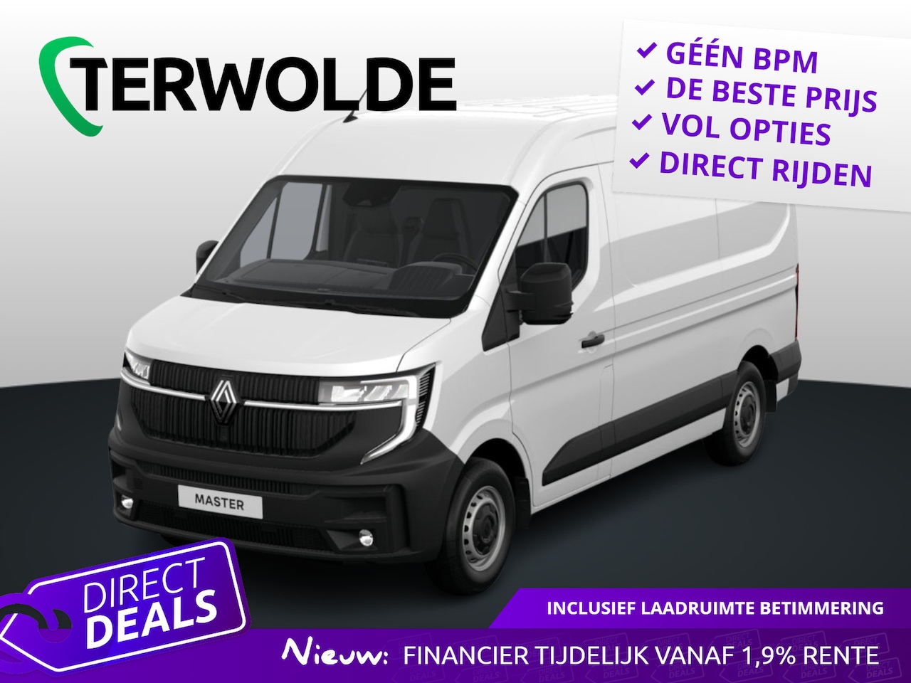 Renault Master - Advance | Achteruitrijcamera a | C-Shape LED dagrijverlichting | Elektronisch geregelde ai - AutoWereld.nl