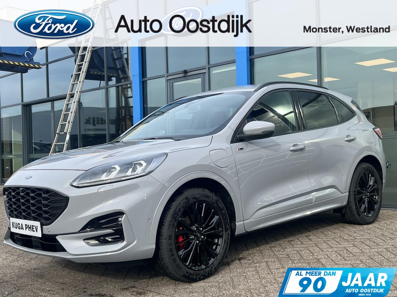 Ford Kuga - 2.5 PHEV ST-line X Graphite Tech 225PK Adaptieve Cruise Navi Camera Climate Stoelverwarmin - AutoWereld.nl