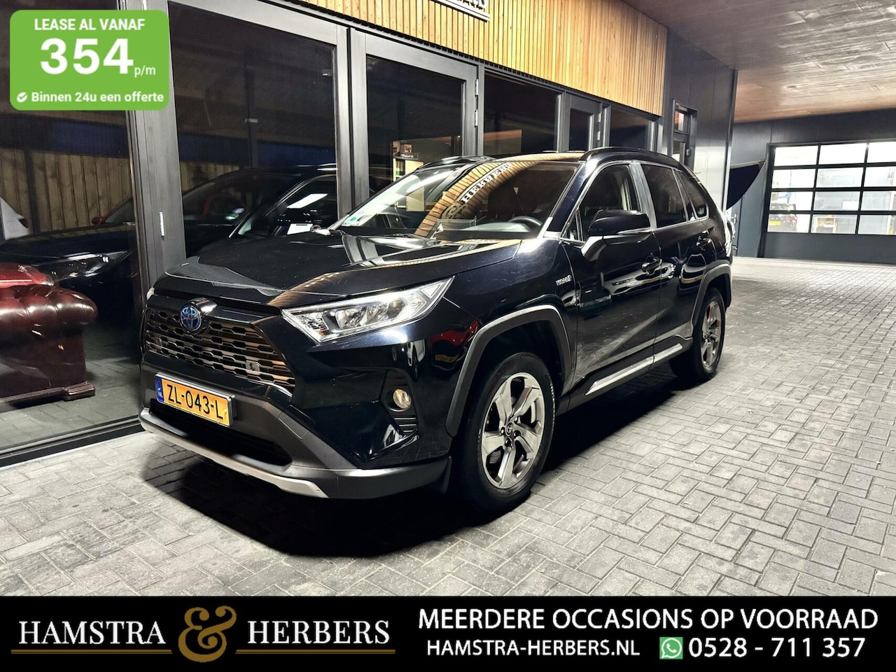 Toyota RAV4 - 2.5 Hybrid Business Intro zwart/blauw - AutoWereld.nl