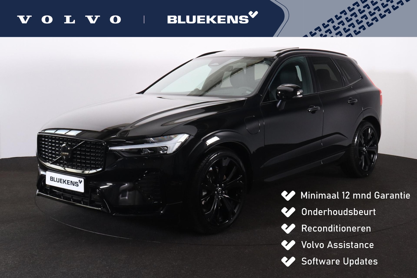 Volvo XC60 - T6 Recharge AWD Ultimate Black Edition - LONG RANGE - Luchtvering - Panorama/schuifdak - I - AutoWereld.nl
