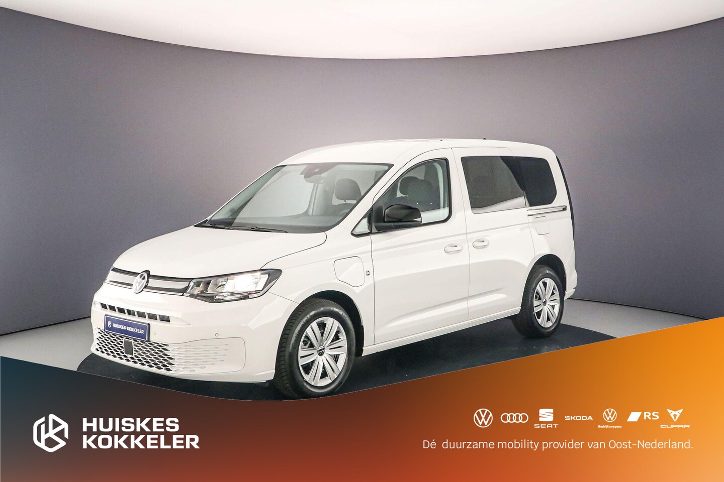 Volkswagen Caddy Cargo - 1.5 TSI 150pk DSG Hybride > Omgebouwd naar 2 zits Cargo < - AutoWereld.nl
