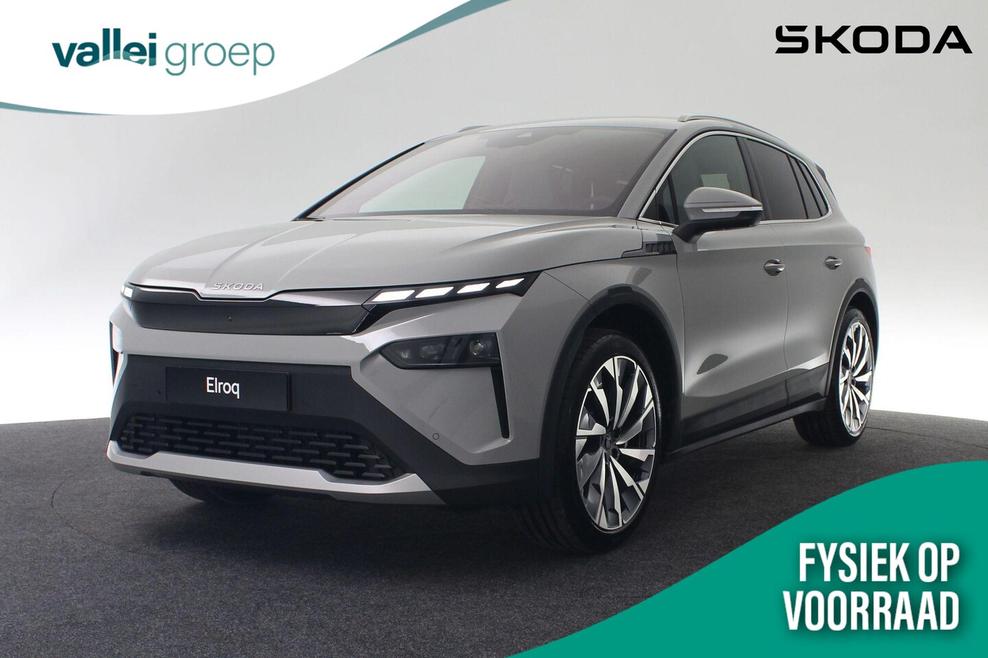 Skoda Elroq - Intro Alpha 210 kW / 286 pk | 360 Camera | LED | Trekhaak | 21 inch - AutoWereld.nl