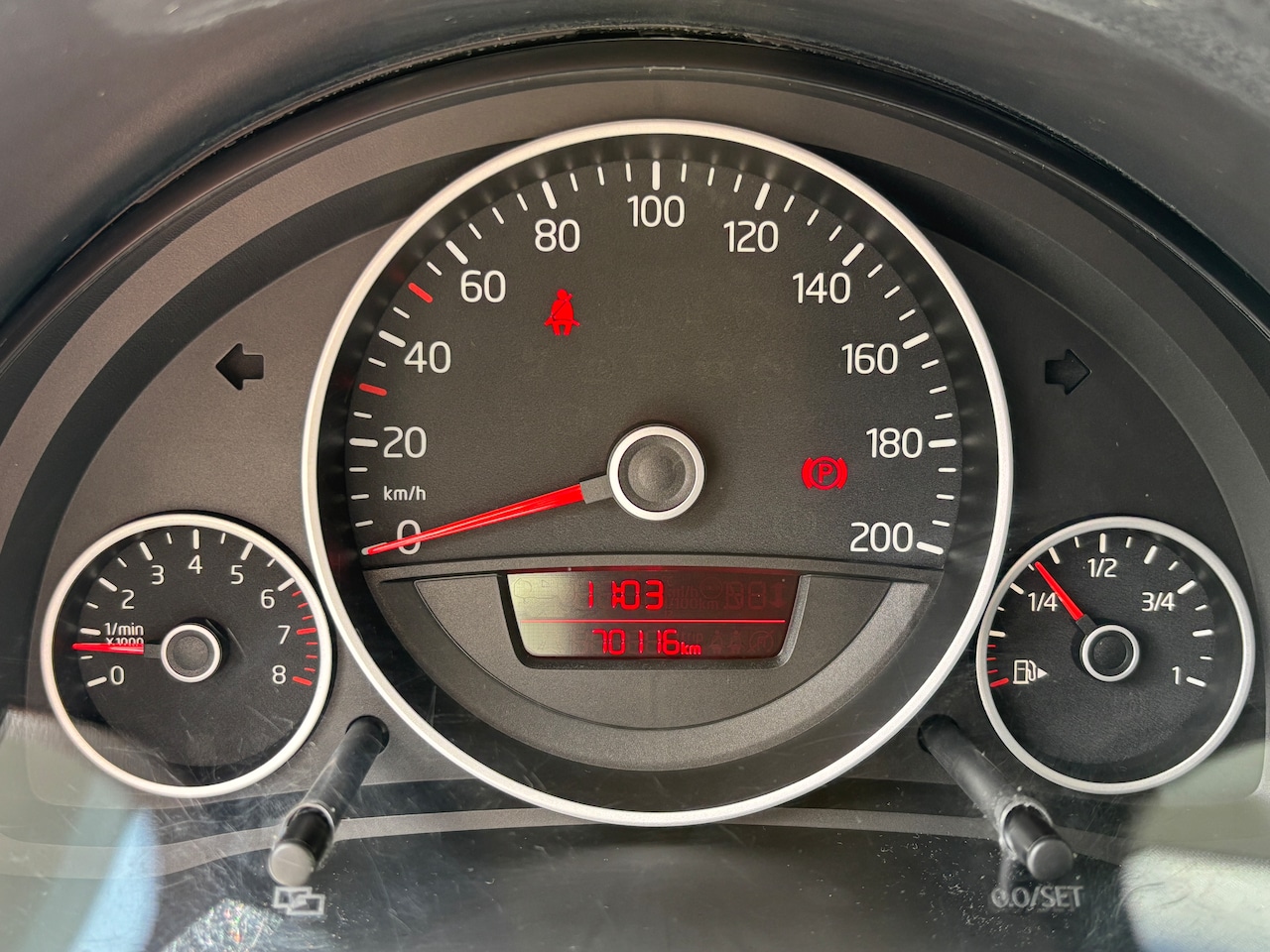 Volkswagen Up! - 1.0 high up! White Up! | Org-NL auto. Airco. Lage km!