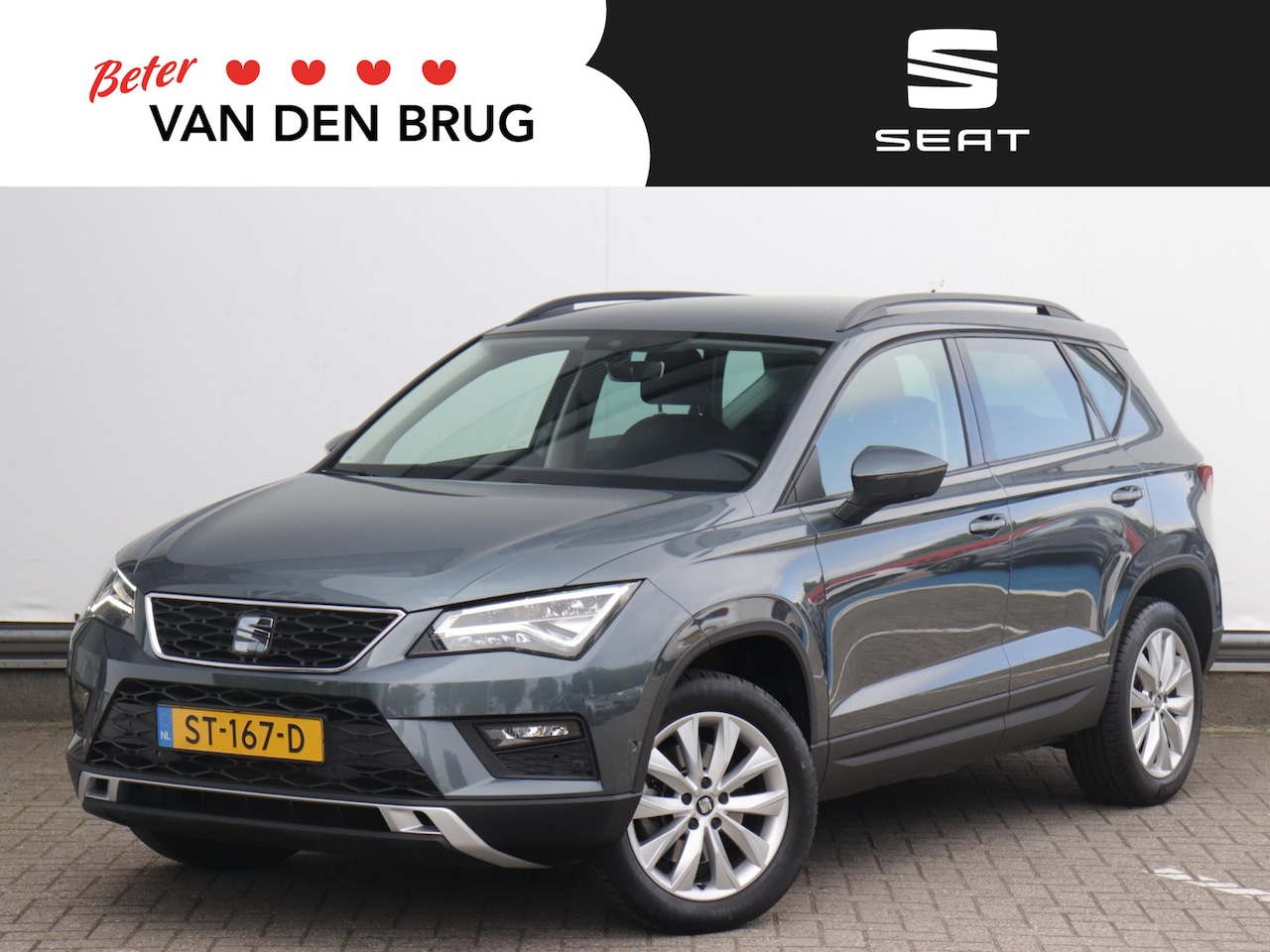 Seat Ateca - 1.4 EcoTSI Style Business Intense | Trekhaak | Camera | Navigatie | Elektrische klep | Cru - AutoWereld.nl