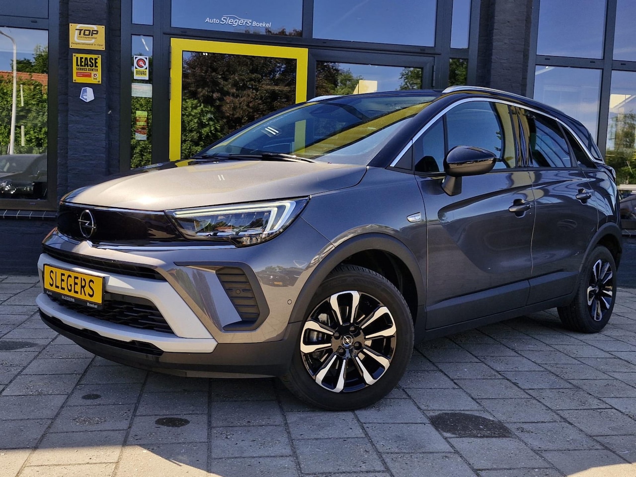 Opel Crossland - 1.2 Turbo Elegance | Sunroof | Parkeer Camera | Parkeer Sensoren V + A | Navi | Android Au - AutoWereld.nl