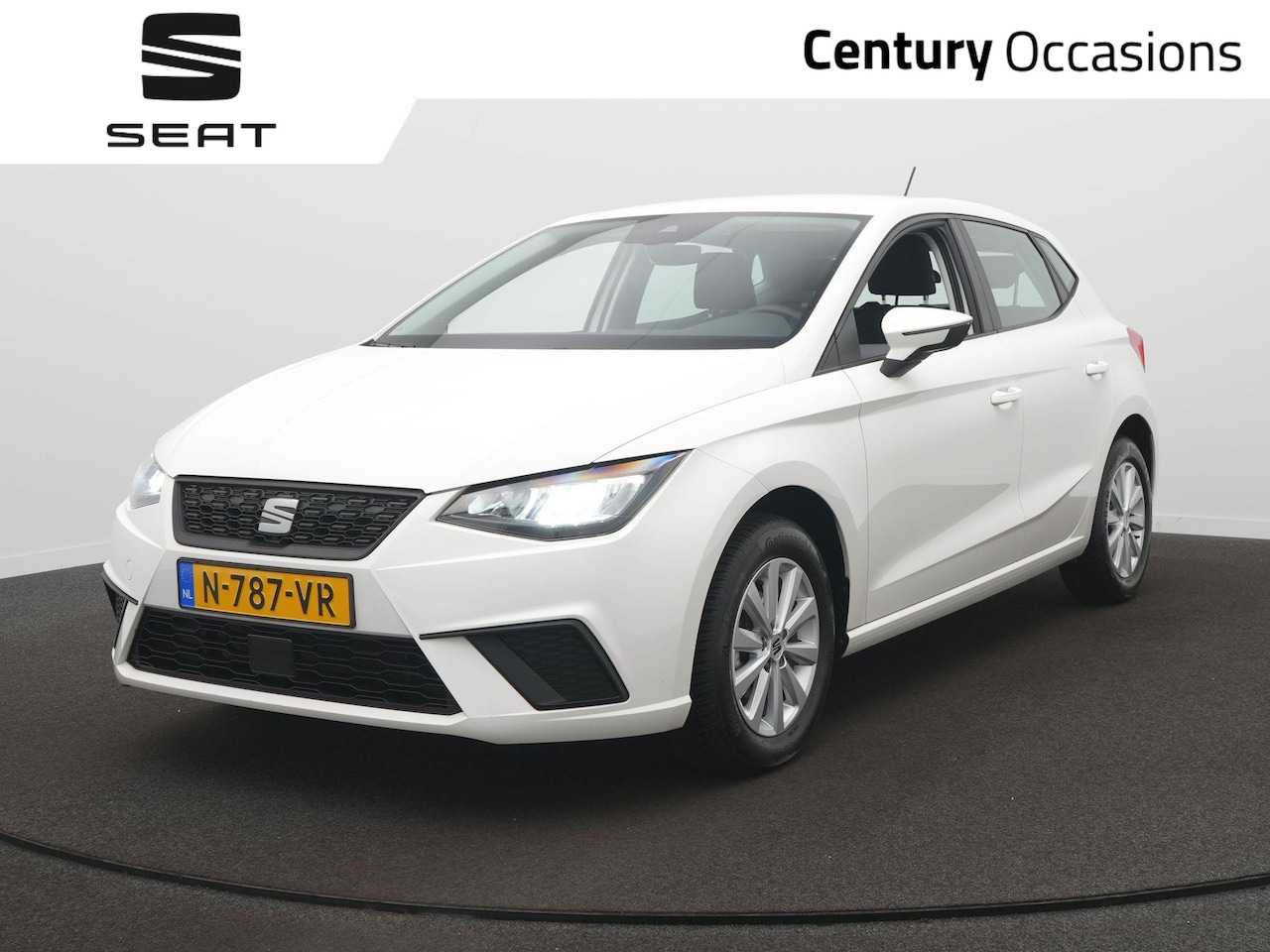 Seat Ibiza - 1.0 MPI Style Led / Airco / LMV - AutoWereld.nl