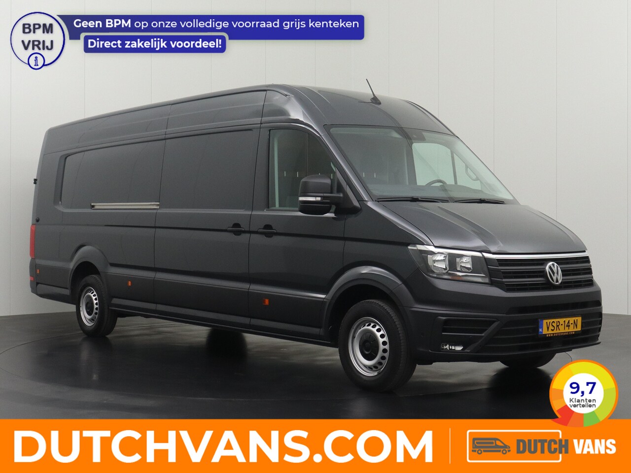 Volkswagen Crafter - 2.0TDI 140PK DSG Automaat L5H3 | Navigatie | Camera | 3-Persoons - AutoWereld.nl