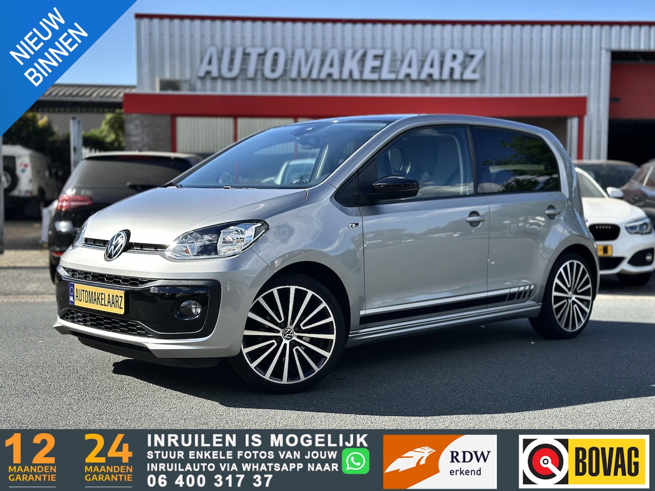 Volkswagen Up! - 1.0 R-line CAM|NAP|AIRCO|STOELVERWARMING - AutoWereld.nl