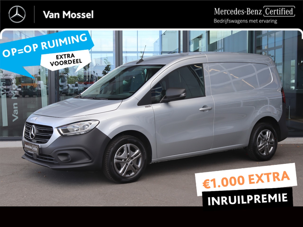 Mercedes-Benz Citan - 108 CDI L1 Base |NAQVI/AIRCO/CRUISE C. |Certified - AutoWereld.nl
