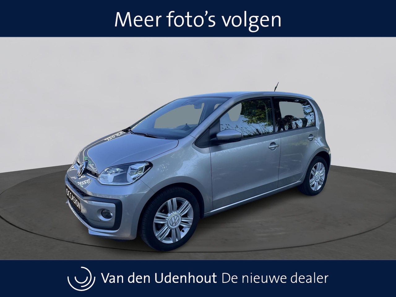 Volkswagen Up! - 1.0 BMT 60pk High up! / Airco / Cruise Control / Parkeersensoren - AutoWereld.nl