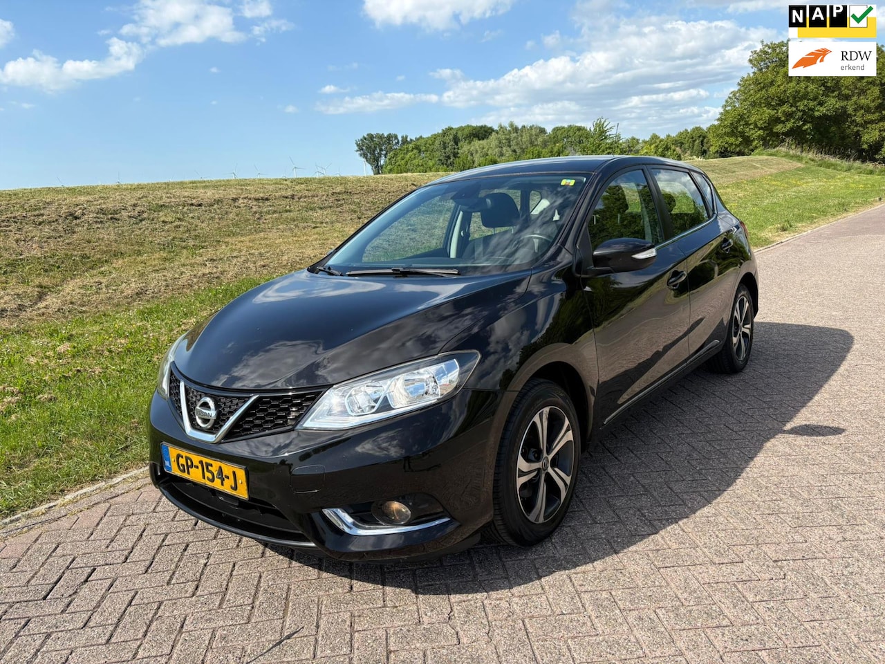 Nissan Pulsar - 1.2i DIG-T Acenta Climate Cruis Bluetooth Nwe distributieketting en beurt rijdt nieuw 184d - AutoWereld.nl
