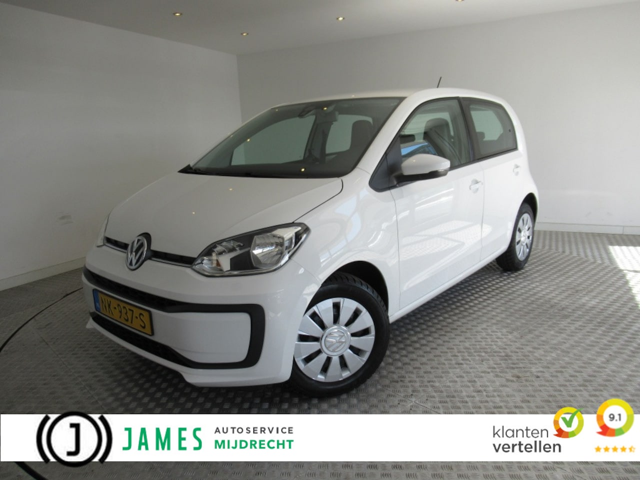 Volkswagen Up! - 1.0 BMT move up! NAP Airco 5-deurs DAB - AutoWereld.nl