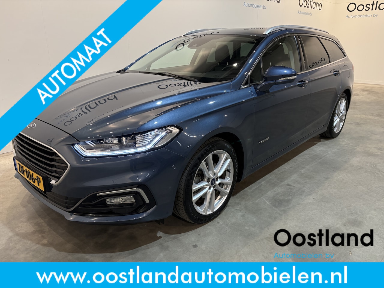 Ford Mondeo Wagon - 2.0 IVCT HEV Titanium Business Pack / 18" LMV / LED / Leder / Carplay / Adaptive Cruise / - AutoWereld.nl