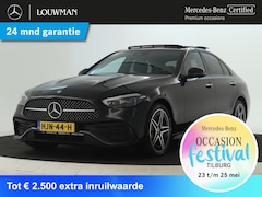 Mercedes-Benz C-klasse - 300 e AMG Plug-In Hybride | Panoramadak | Lichtmetalen velgen | Parking support met camera