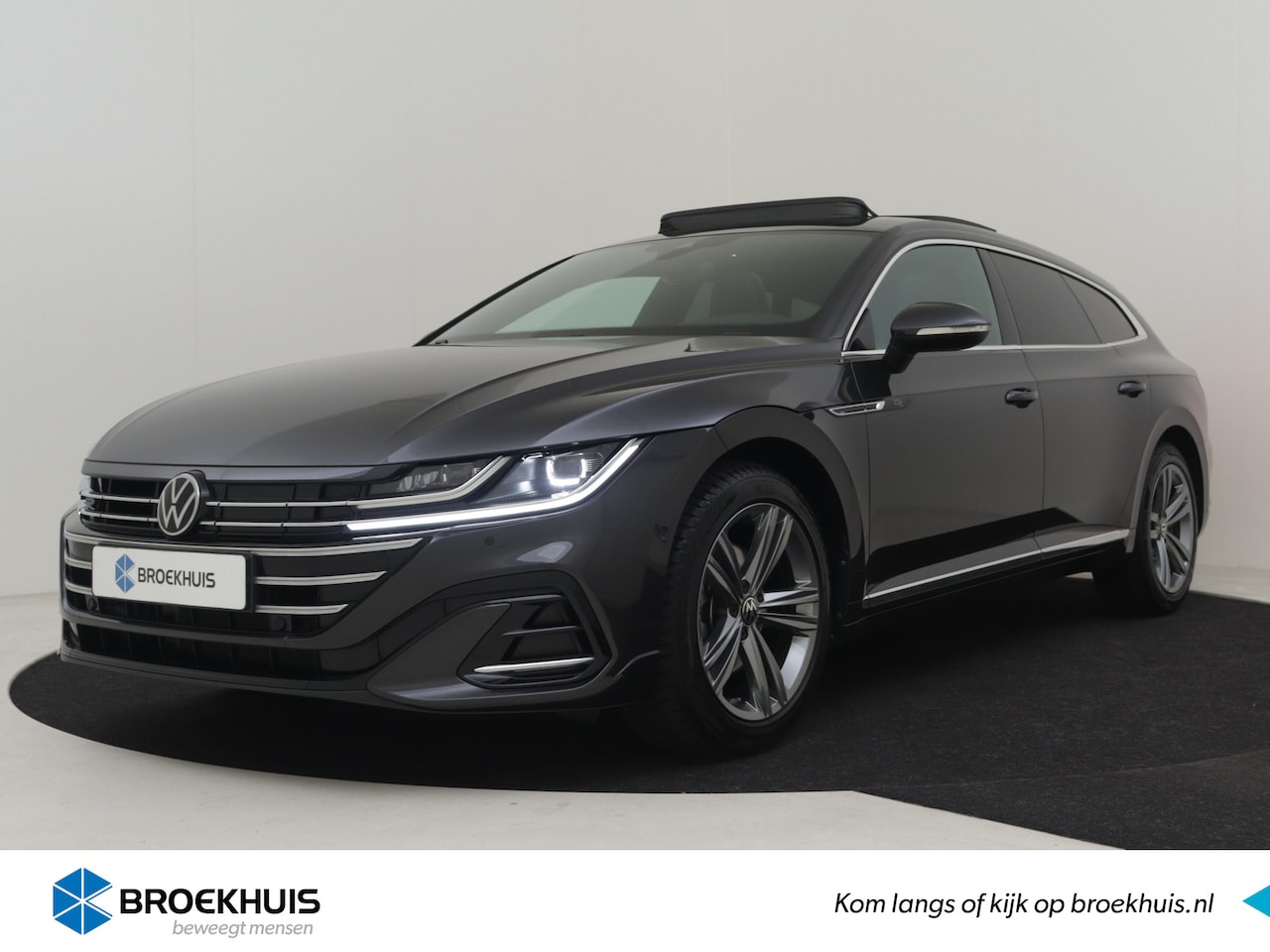 Volkswagen Arteon - 1.4 TSI eHybrid 218 pk l R-Line Business Plus l Nappa/Carbon Leder l Elektr Trekhaak l Ele - AutoWereld.nl