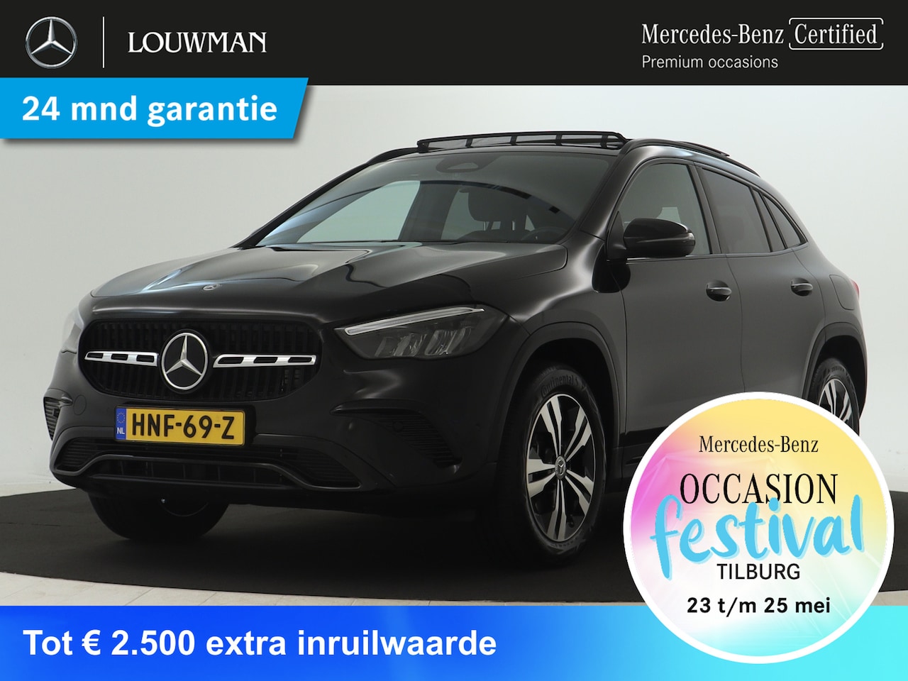Mercedes-Benz GLA-Klasse - 250 e Face Lift Plug-In Hybride | Trekhaak | Panorama Schuif-Kanteldak | Night Pakket | Ac - AutoWereld.nl
