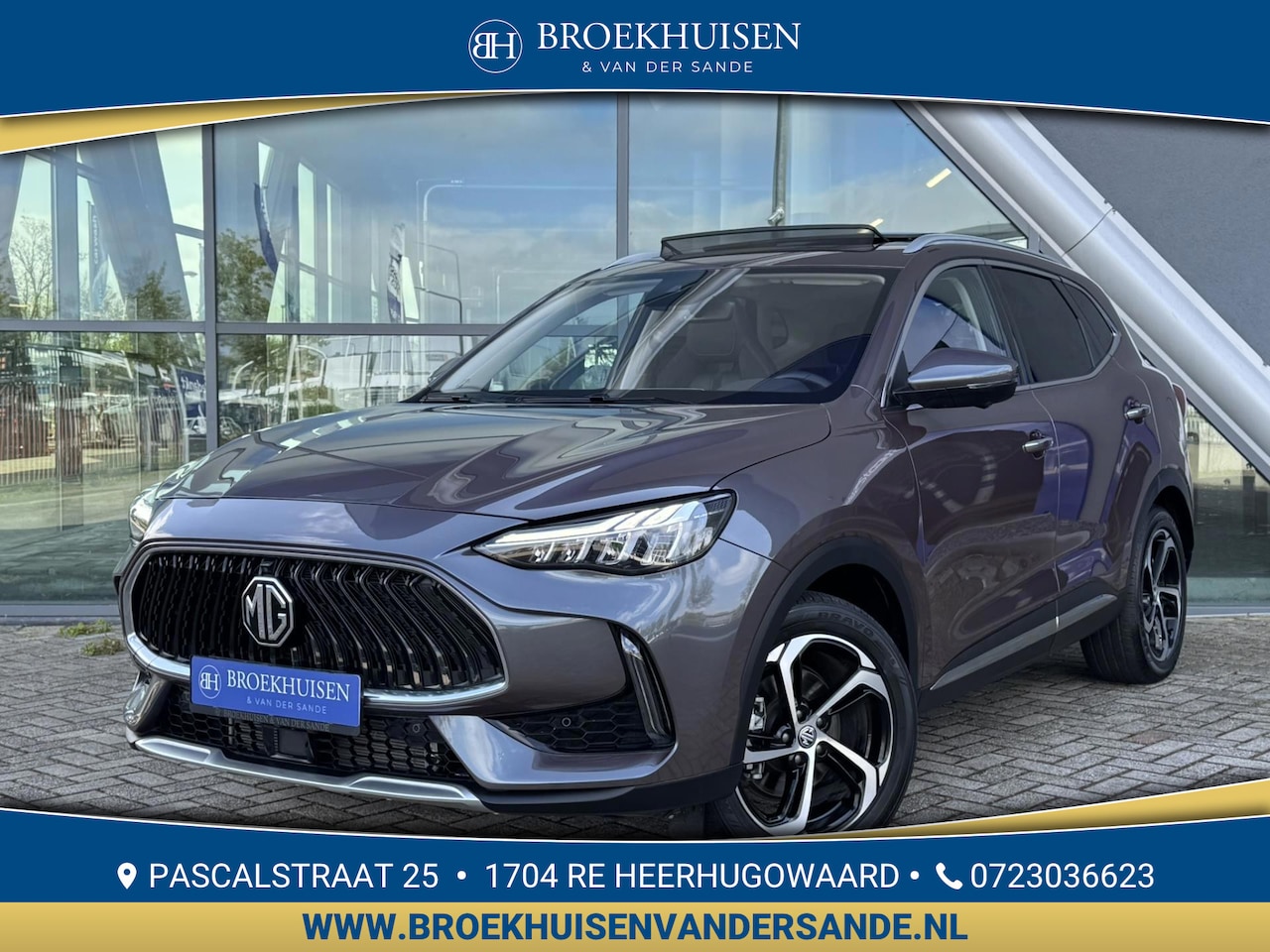 MG EHS - 1.5 TGDI Plug In Hybride Luxury 162pk Panoramadak / 360 Camera / Leder - AutoWereld.nl