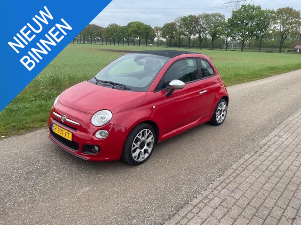 Fiat 500 C - 1.2 Cabrio Sport 2014 Airco 73769 km !!! - AutoWereld.nl
