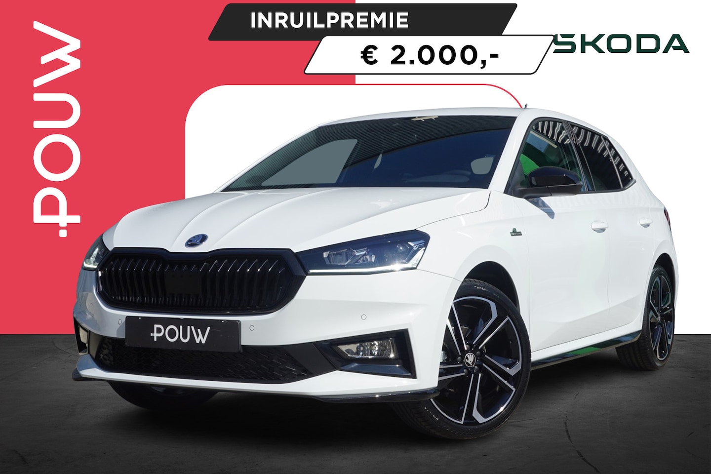 Skoda Fabia - 1.0 TSI 95pk Monte Carlo | LMV 18'' | Cruise Control Adaptief | Achteruitrijcamera - AutoWereld.nl