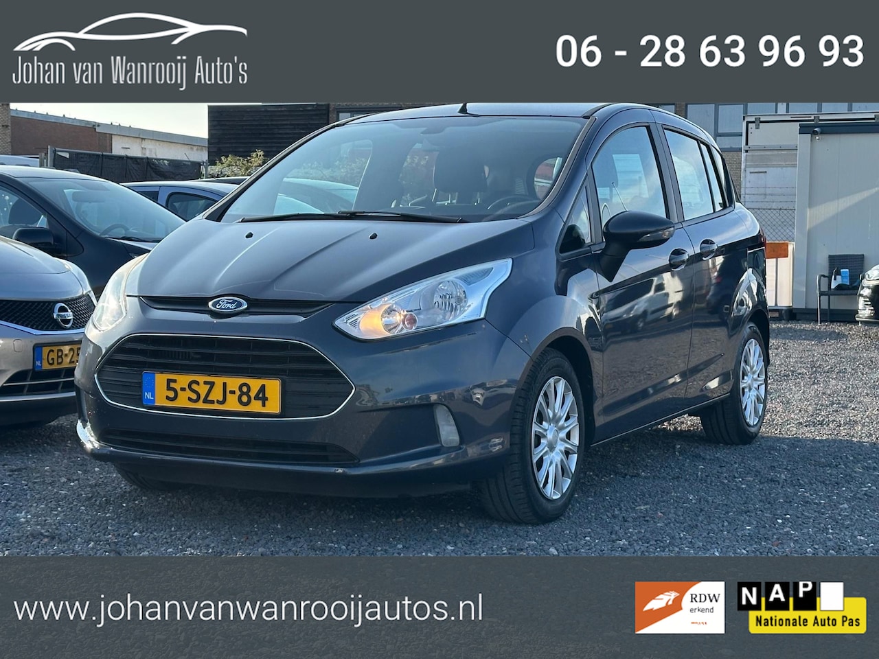 Ford B-Max - 1.0 EcoBoost Style/AIRCO/NAVI - AutoWereld.nl