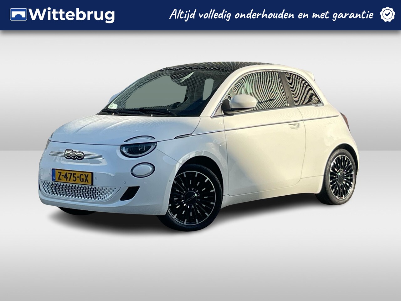 Fiat 500 - La Prima 42 kWh | Navigatie | JBL Sound | Stoelverwarming | Panoramadak | Apple Carplay - AutoWereld.nl