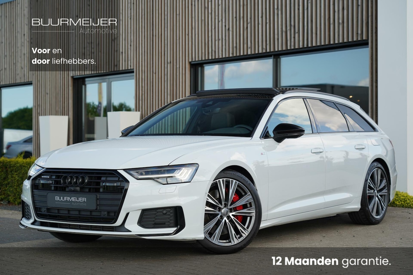 Audi A6 Avant - 55 TFSI e Quattro Competition - Dealer onderhouden - Panoramisch schuif/kanteldak - S6 Dif - AutoWereld.nl