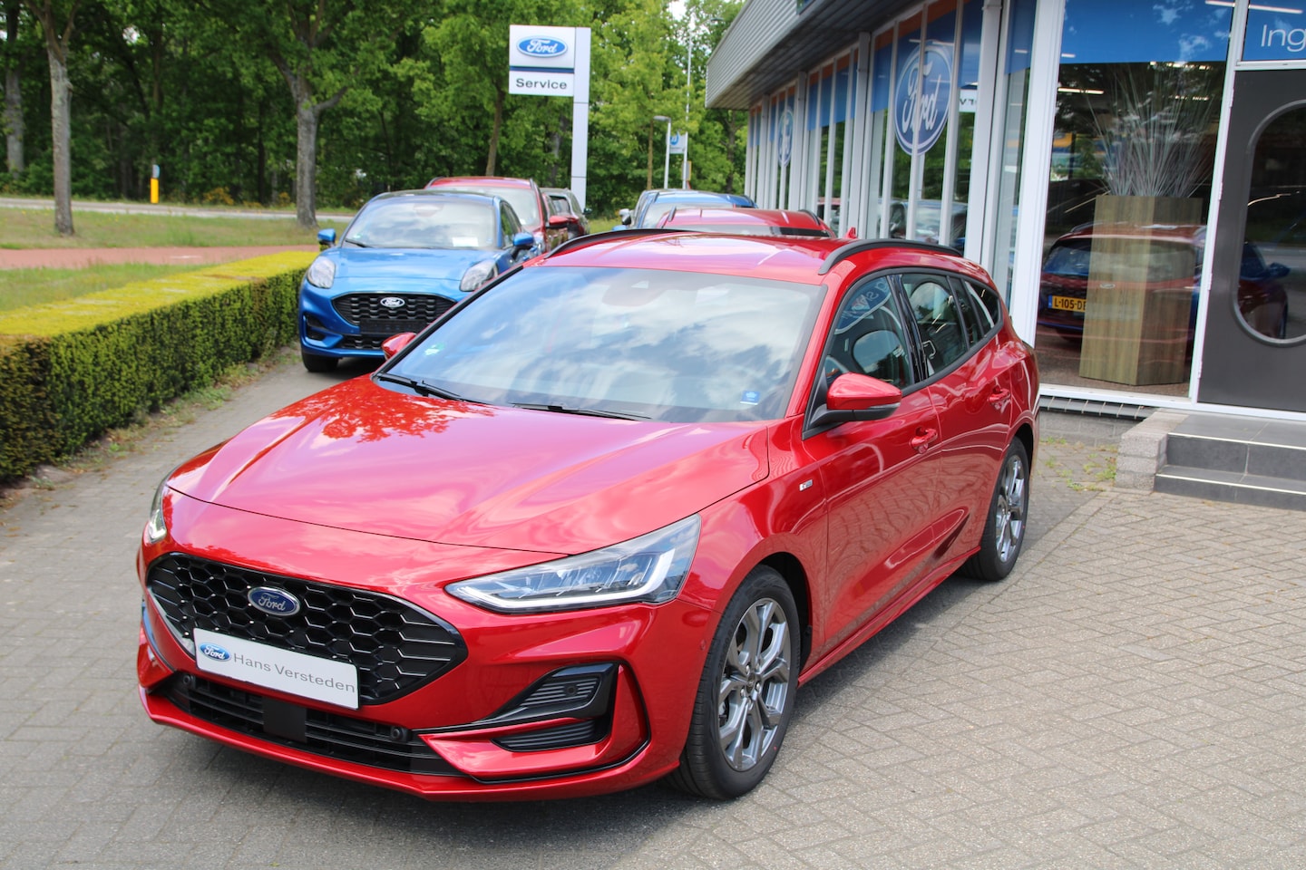Ford Focus Wagon - 1.0 EcoBoost 155 PK Hybrid AUTOMAAT ST-Line B&O PREMIUM AUDIO | AFNEEMBARE TREKHAAK| WINTE - AutoWereld.nl