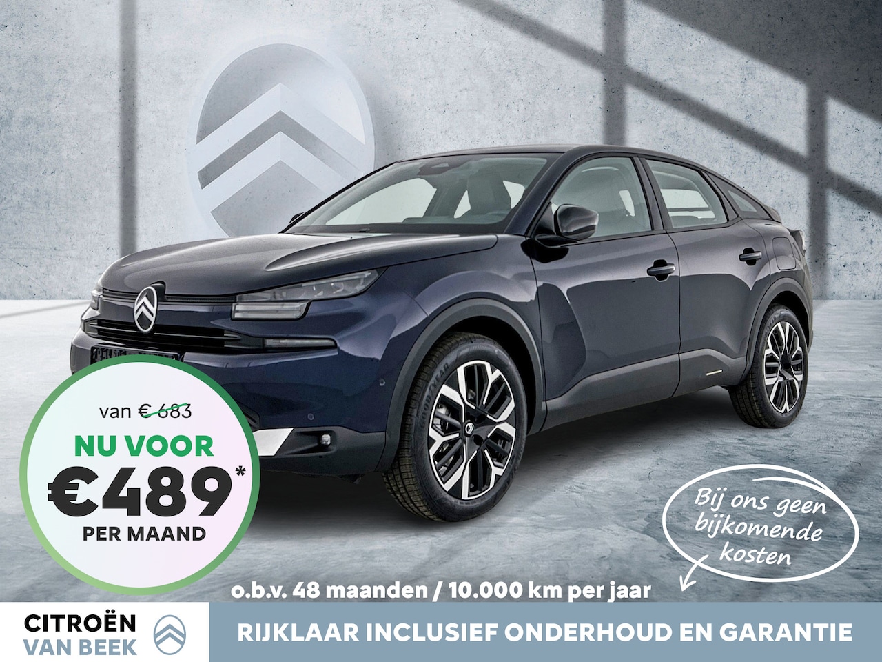Citroën C4 - Hybrid 136PK Automaat Business Private Lease € 489,- pm - 48mnd - 10.000km - AutoWereld.nl