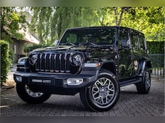 Jeep Wrangler Unlimited - 4xe 380 Sahara Sky One Softtop Cabriodak Trekhaak Adaptive Cruise