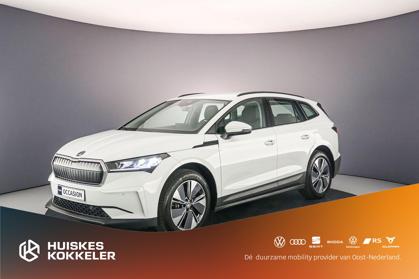 Skoda Enyaq iV - 60 180pk Automaat Adaptive cruise control, Achteruitrijcamera, Navigatie, LED koplampen, P - AutoWereld.nl