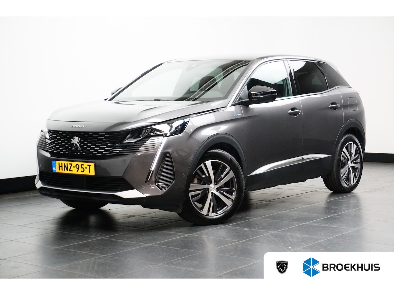 Peugeot 3008 - 1.6 HYbrid 225 Allure Pack Business Airco | Camera | Adapt-cruise | Navi | Stoel & stuur v - AutoWereld.nl