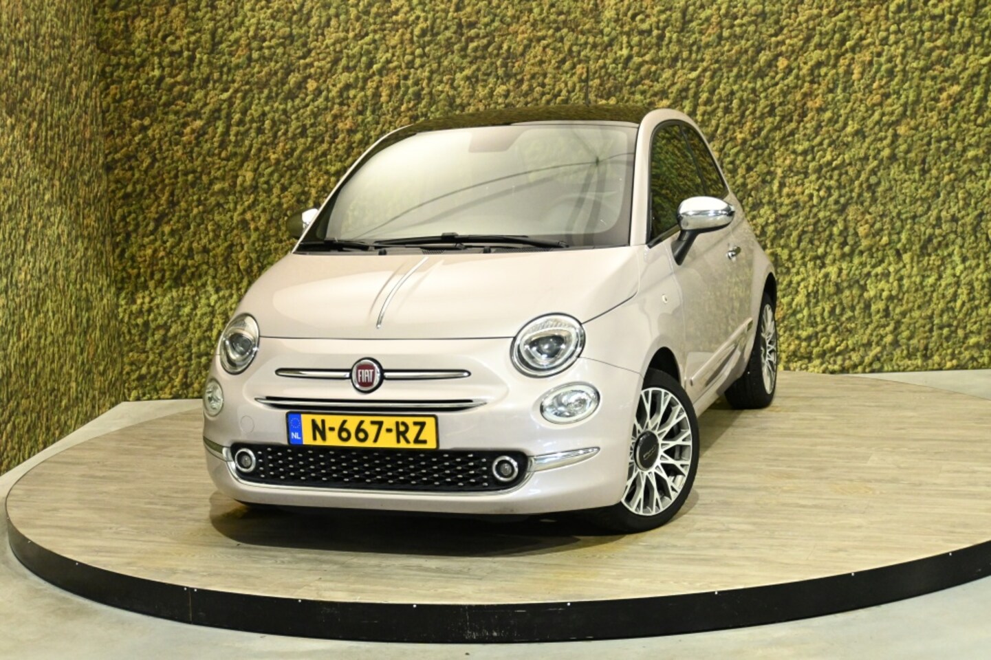 Fiat 500 - 1.2 Star | Carplay | Cruise | Pink - AutoWereld.nl