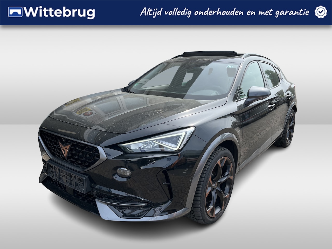 CUPRA Formentor - 1.4 e-Hybrid VZ Black Edition / AUTOMAAT/ 245 PK/ LEDER/ PANO/ ELEKTR. STOELEN/ FULL-LINK/ - AutoWereld.nl