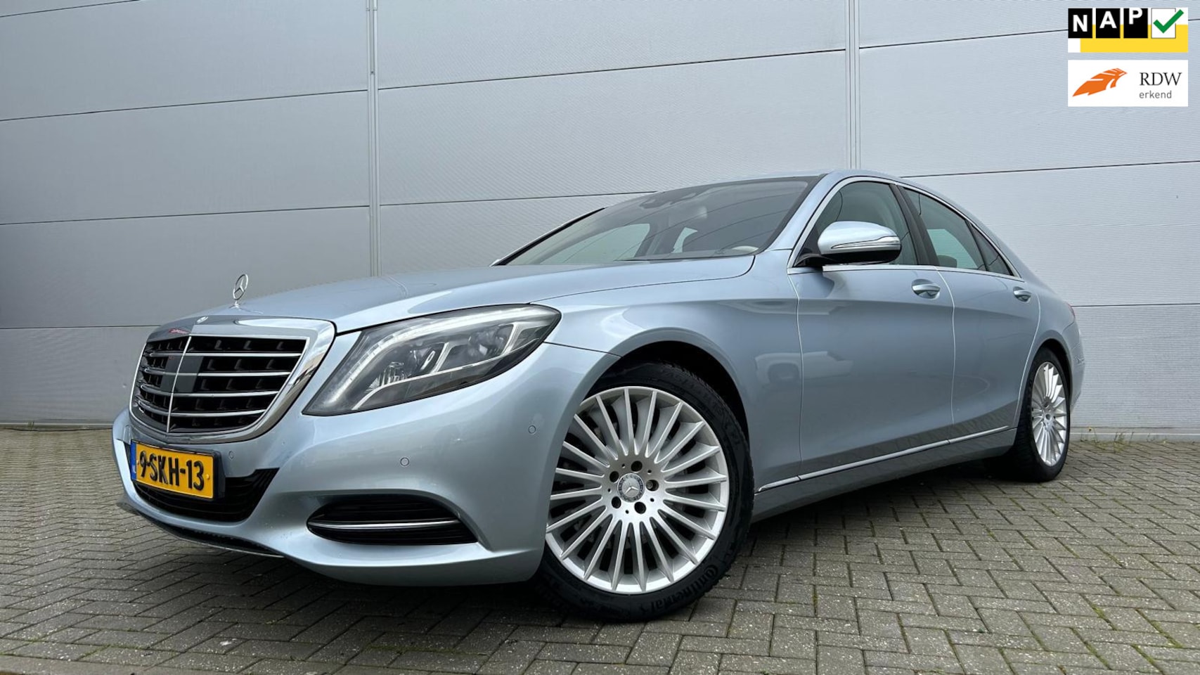 Mercedes-Benz S-klasse - 400 Hybrid Prestige Aut, Led, Luchtvering, Orig Ned - AutoWereld.nl