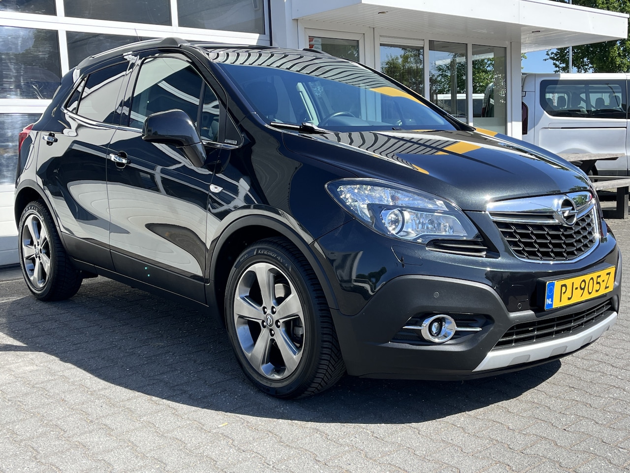 Opel Mokka - 1.4 T Automaat Cosmo Stuurverwarming Camera Stoelverwarming ECC PDC Navigatie - AutoWereld.nl