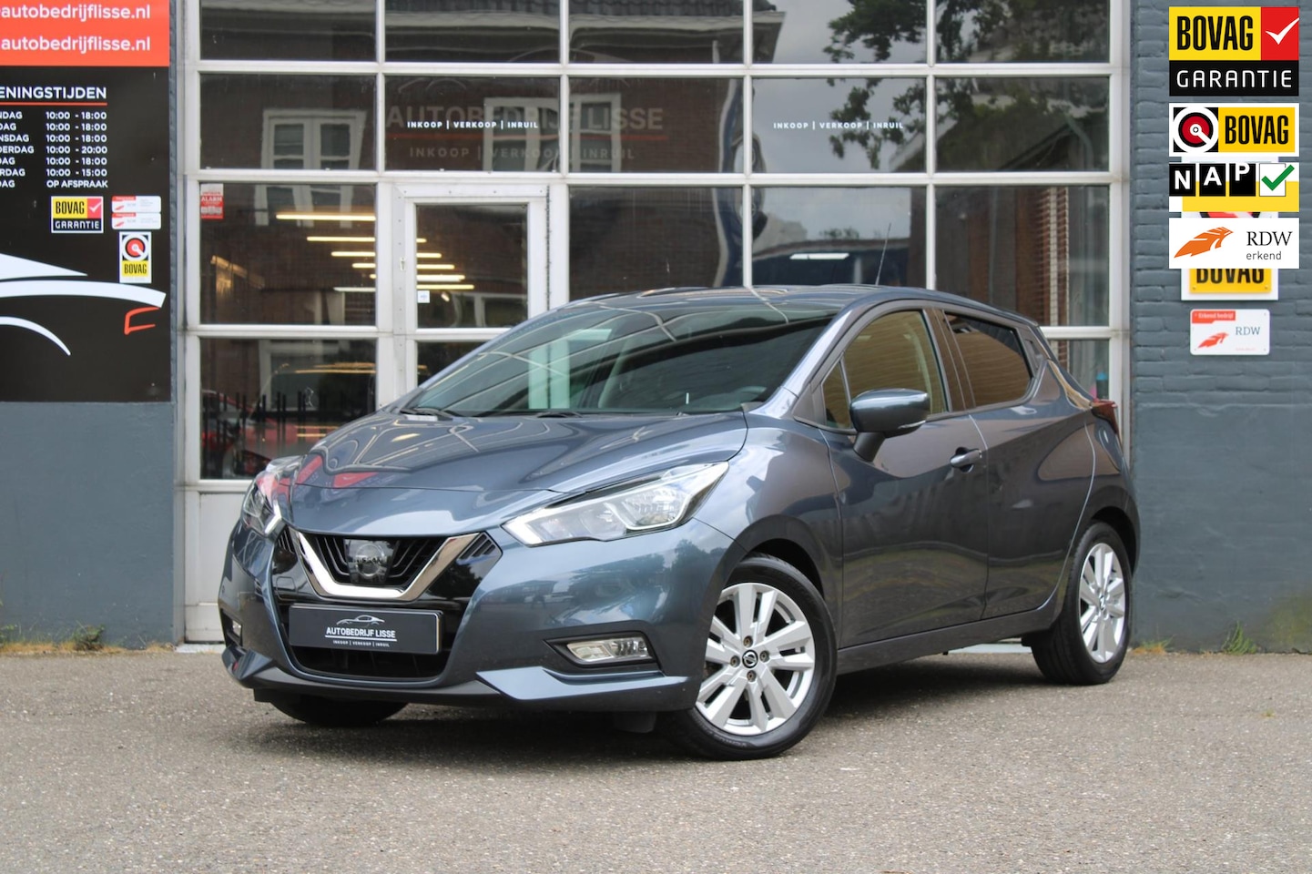 Nissan Micra - 1.0 IG-T N-Connecta Airco Camera Navi Pdc Nap - AutoWereld.nl