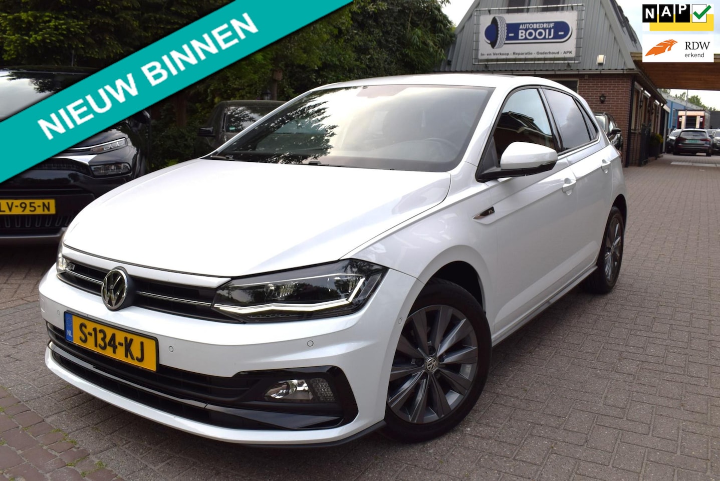 Volkswagen Polo - Polo1.0 TSI Highline Business R-LINE AUTOM/ADAP CRUISE/NAVI/AIRCO-ECC/CARPLAY/XENON LED/BL - AutoWereld.nl