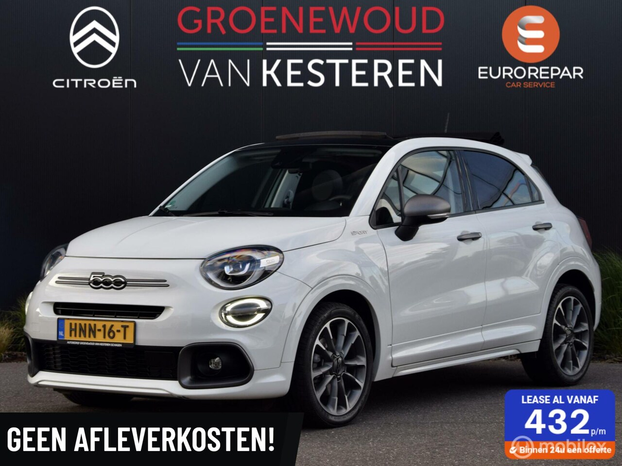 Fiat 500 X - 1.5 Hybrid Dolcevita Special Edition Cabrio 1.5 Hybrid Dolcevita Special Edition Cabrio - AutoWereld.nl