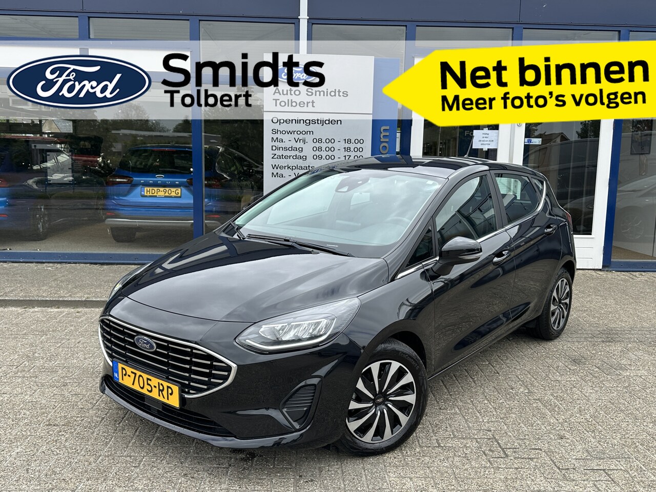Ford Fiesta - EcoBoost Hybrid 125pk Titanium | AUTOMAAT | Adapt. Cruise | LED | Park. Sens. A | LED | Cl - AutoWereld.nl