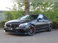 Mercedes-Benz C-klasse - AMG C63S | Panoramadak | Memory | Sfeerverlichting | Carbon | Lane assist | 360 Camera | B