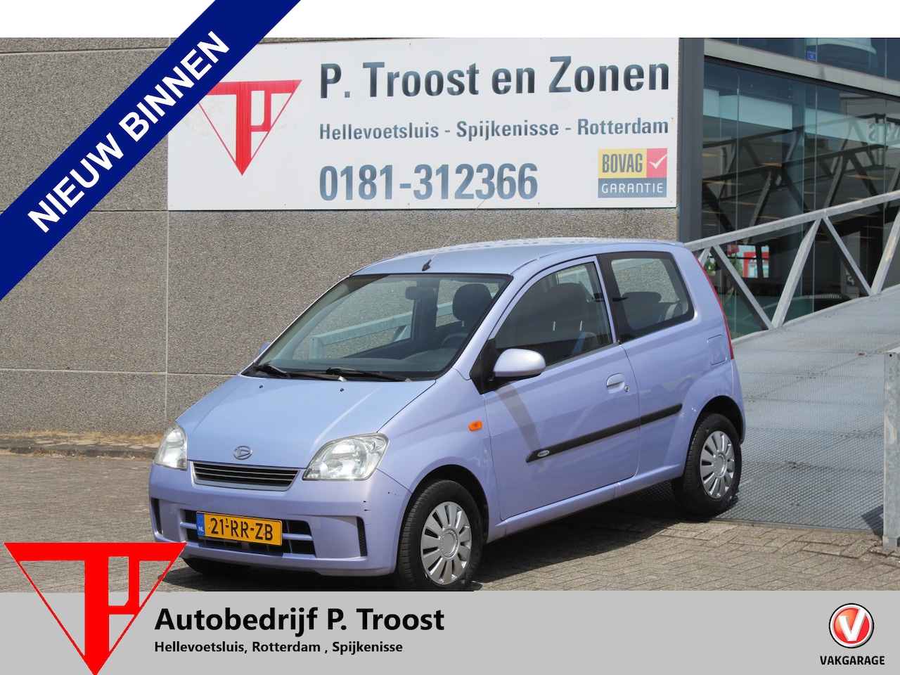 Daihatsu Cuore - 1.0-12V Tokyo Stuurbekrachtiging/Radio-CD speler/Toerenteller. - AutoWereld.nl