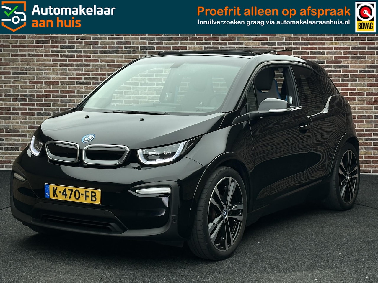 BMW i3 - Dark Shadow Edition 120Ah 42 kWh Panorama Stoelverwarming Led Navi - AutoWereld.nl