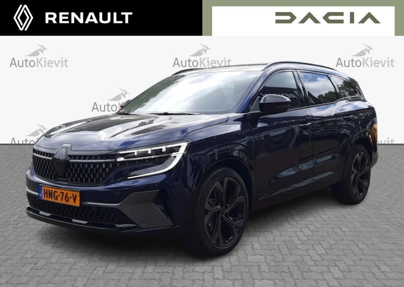 Renault Espace - E-Tech full hybrid 200 esprit alpine 7p. - panoramisch vast glazen dak - AutoWereld.nl