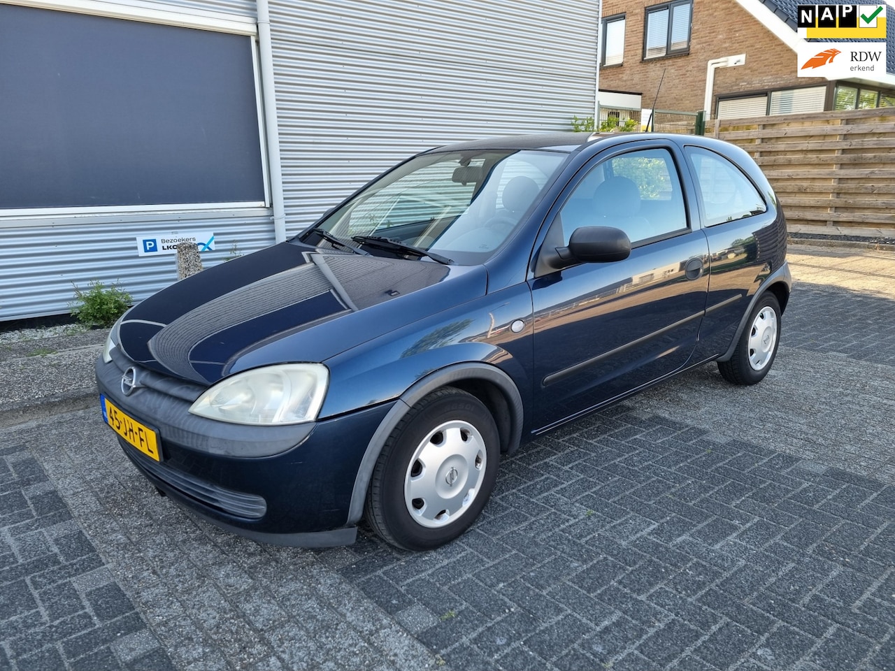 Opel Corsa - 1.2-16V 3-Drs Bj: 2002 NAP! - AutoWereld.nl