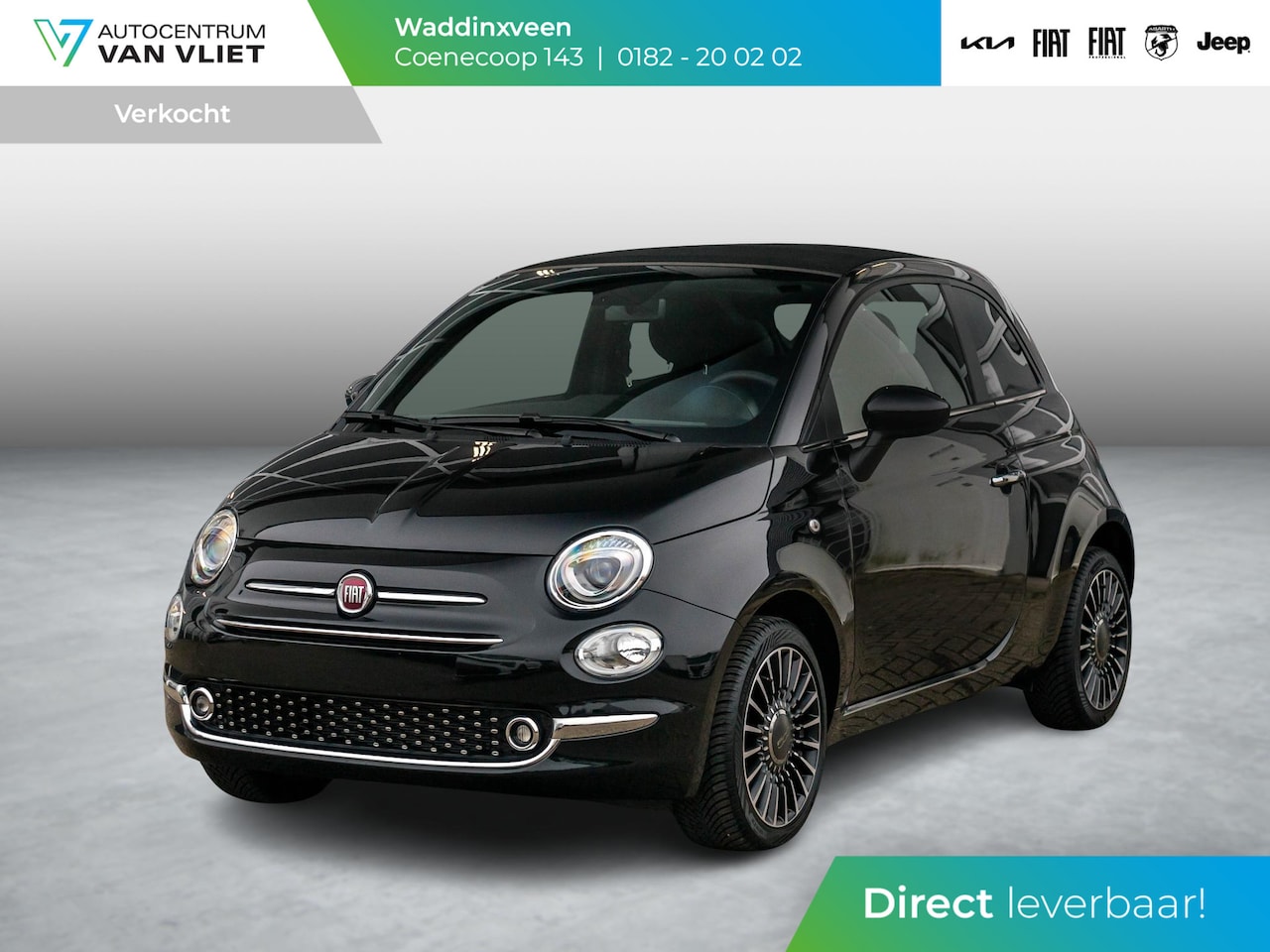 Fiat 500 C - Hybrid Dolcevita | Clima | Cruise | PDC | Navi | Apple Carplay | Priv. glass | 16" | Uit v - AutoWereld.nl