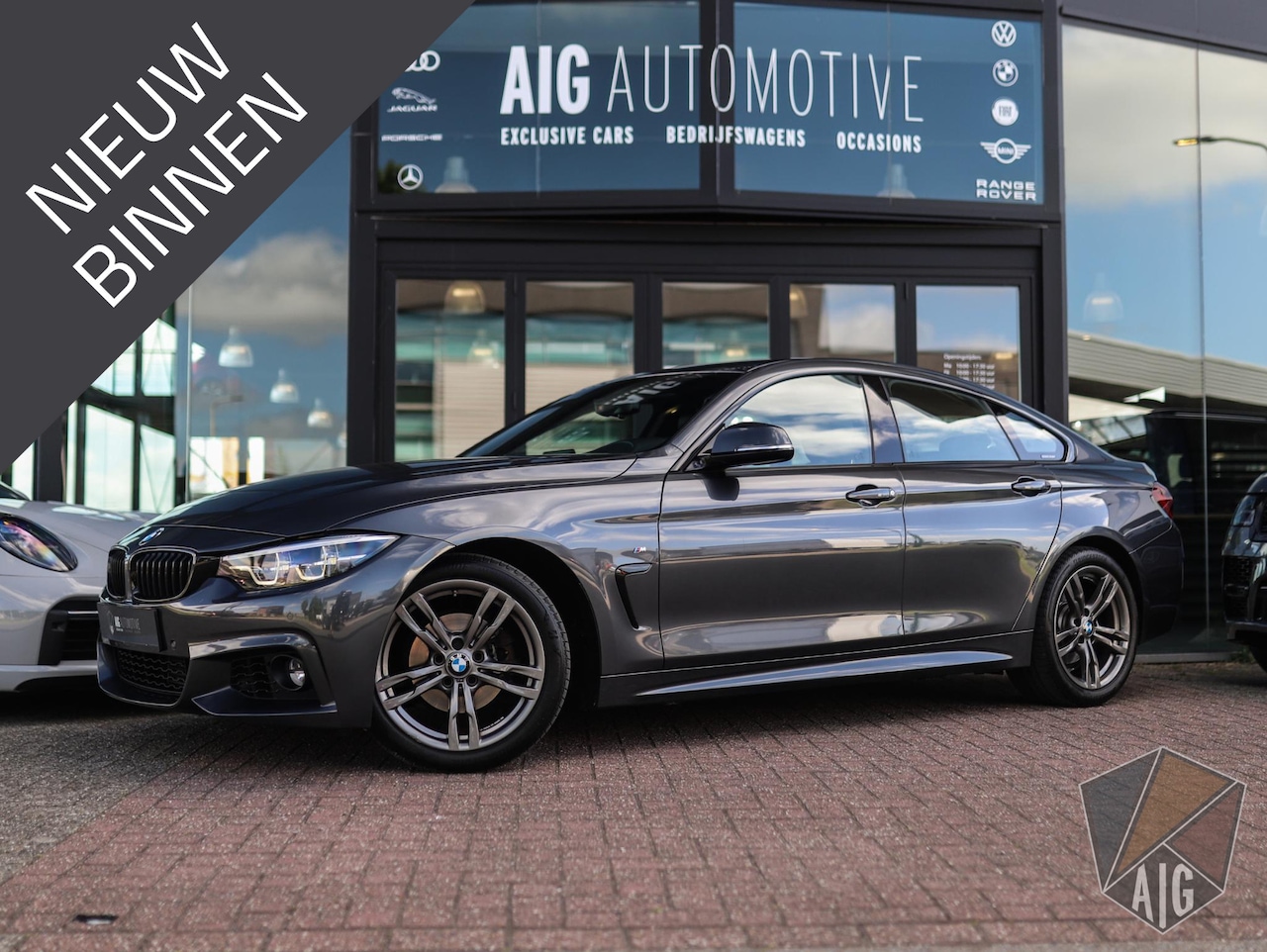 BMW 4-serie Gran Coupé - 418i High Executive Edition | M-Sport | Leder | Stoelverw. | Cruise Control - AutoWereld.nl